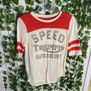 speed triumph graphic tee